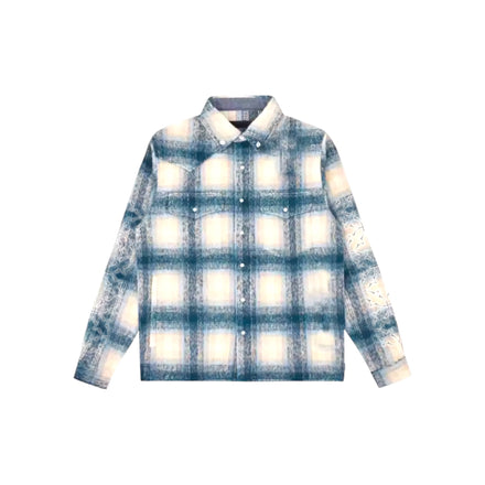 Plaid flannel Overshirt