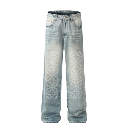 Stone blue VOF straight legged jeans