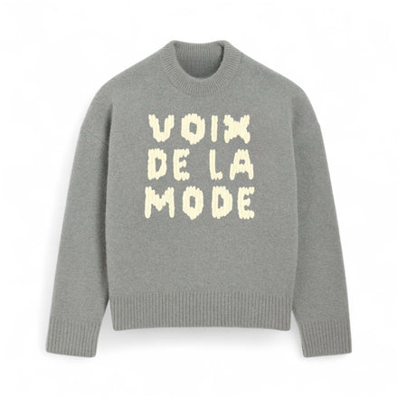Voix de la mode crewneck sweater