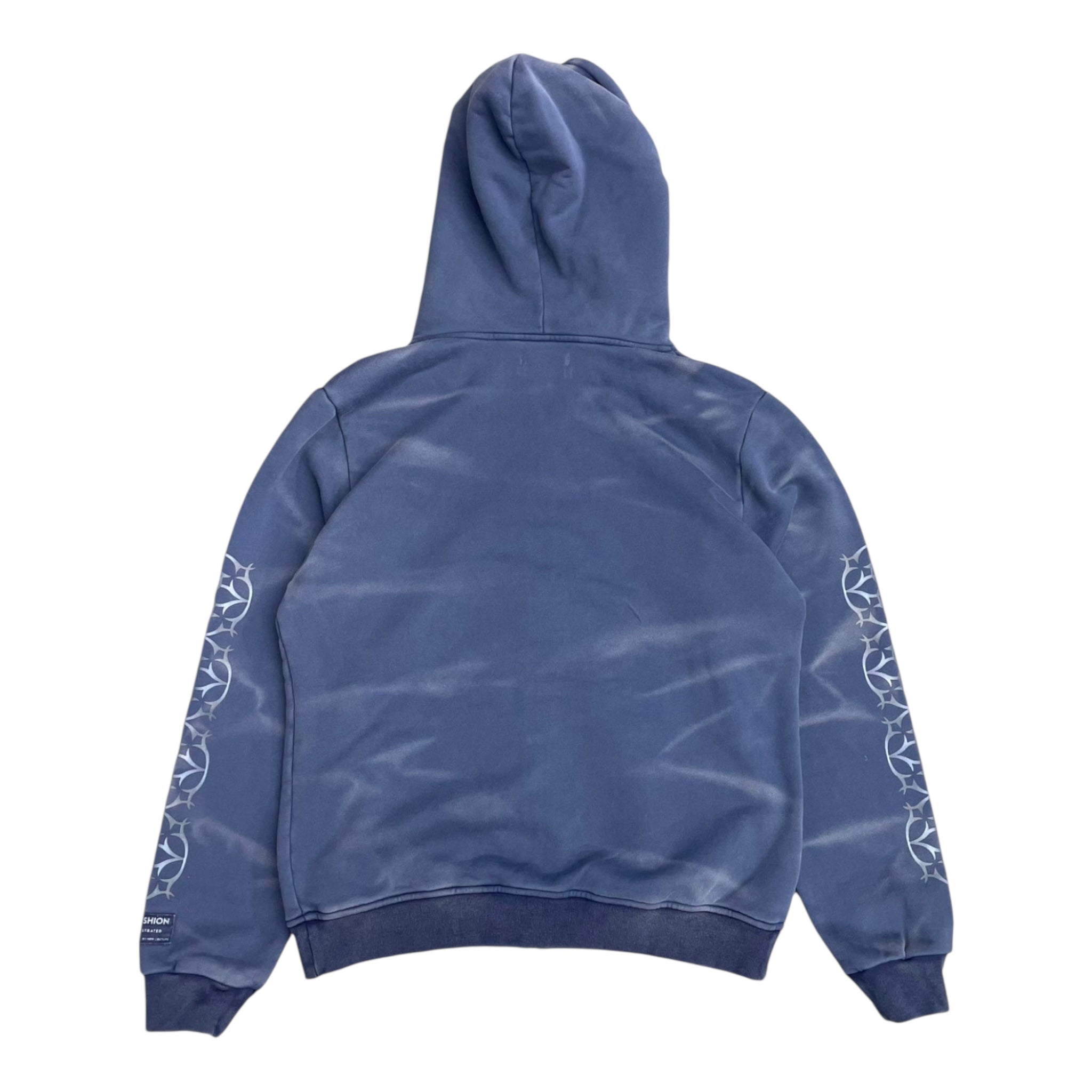 Persian Blue Zip up hoodie