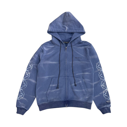 Persian Blue Zip up hoodie