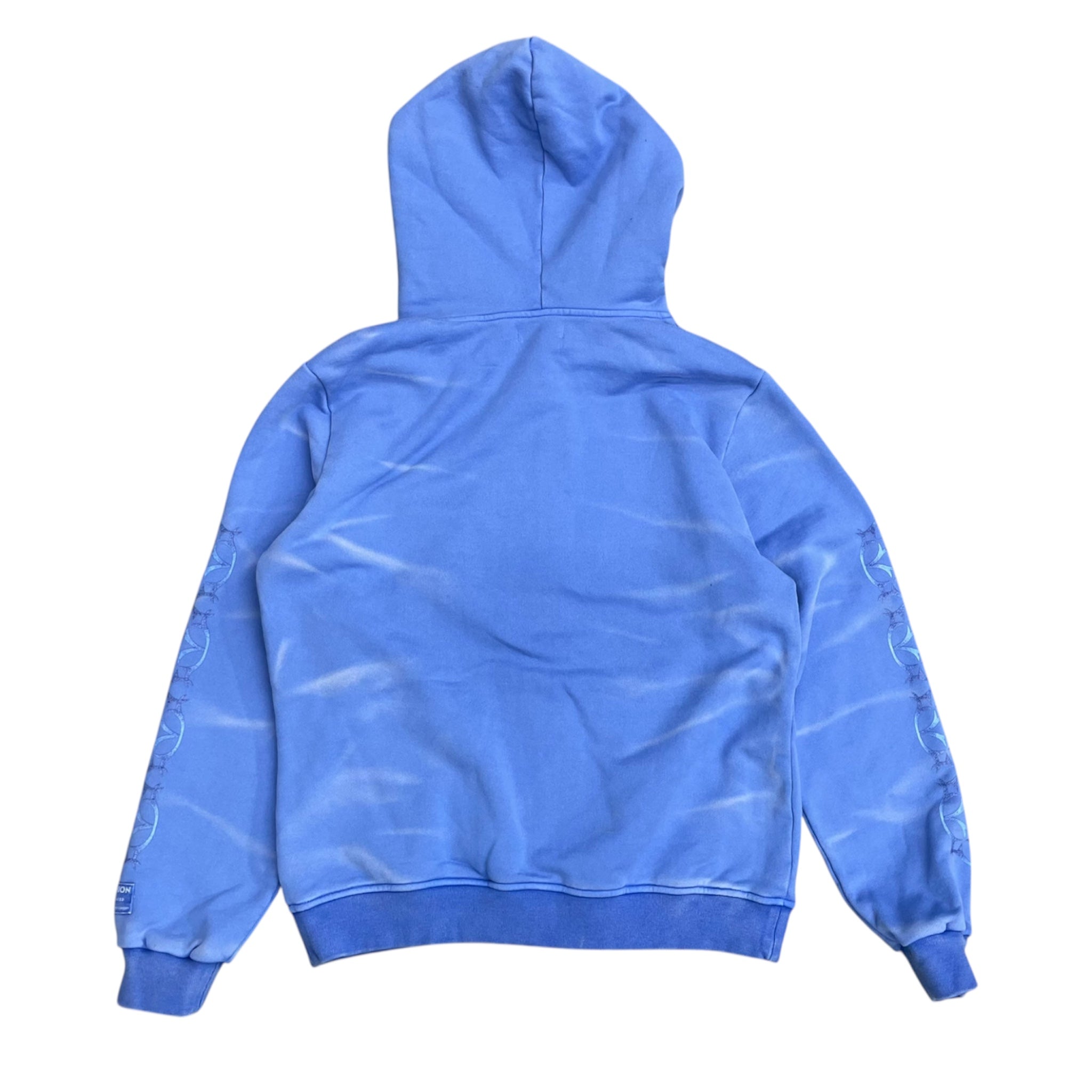 Azure Blue Zip up hoodie