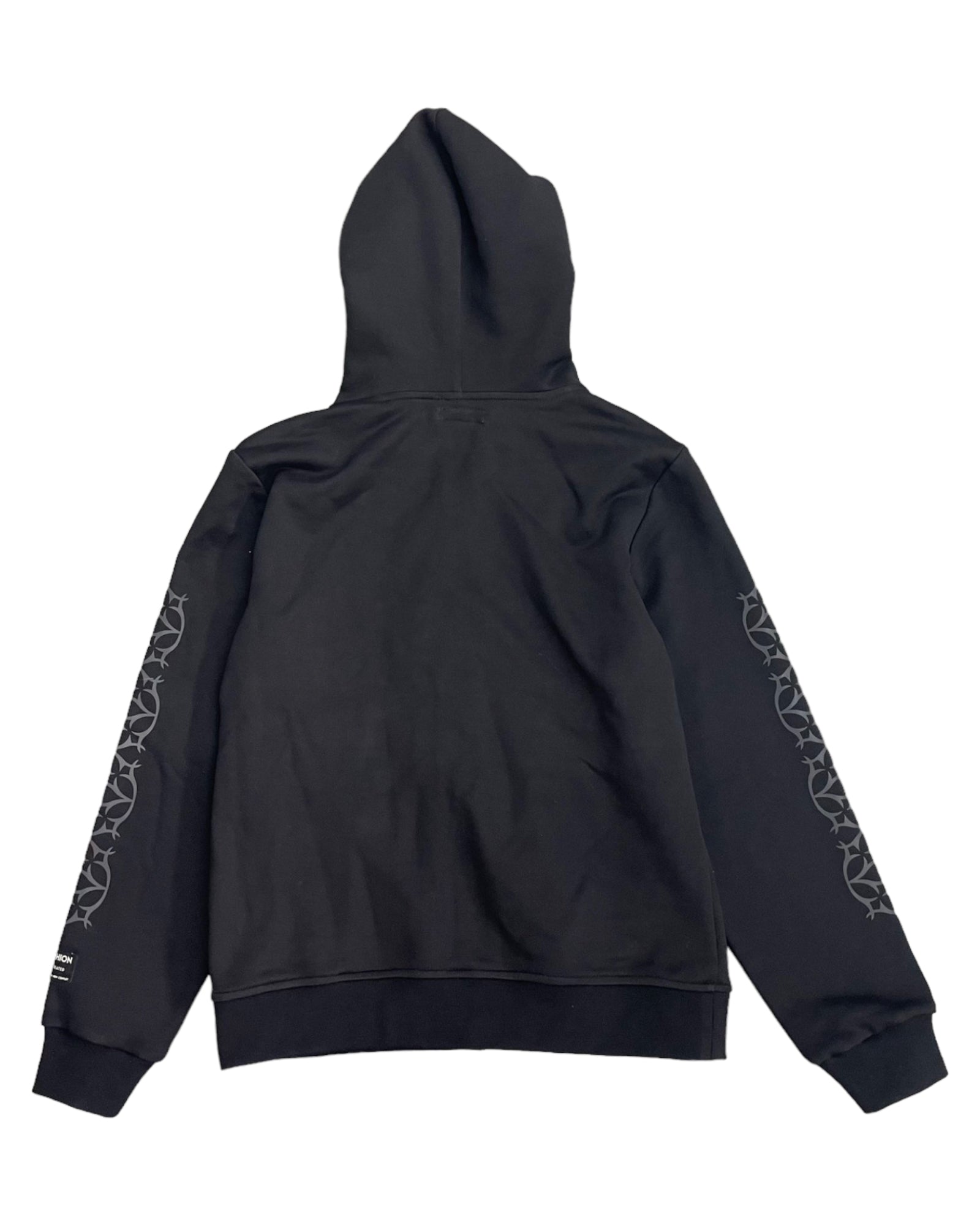 Obsidian Black  Zip up hoodie