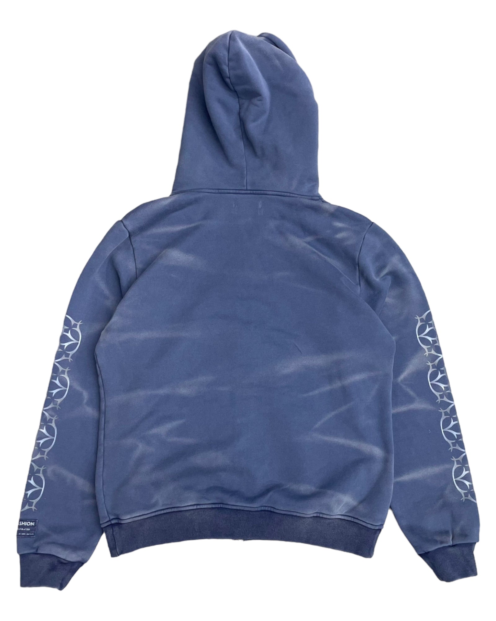 Persian Blue Zip up hoodie