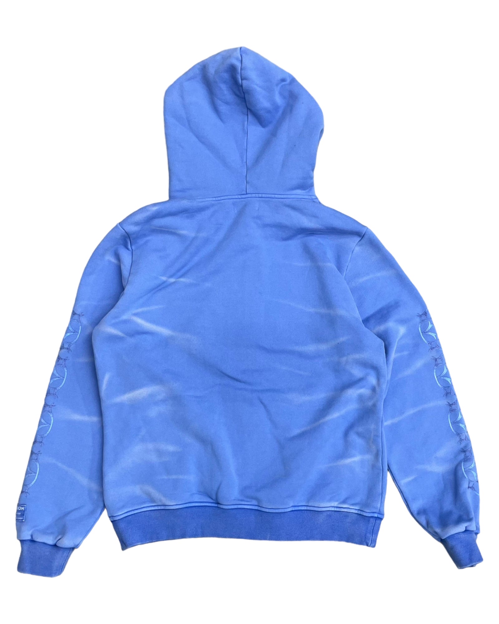 Azure Blue Zip up hoodie