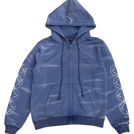 Persian Blue Zip up hoodie