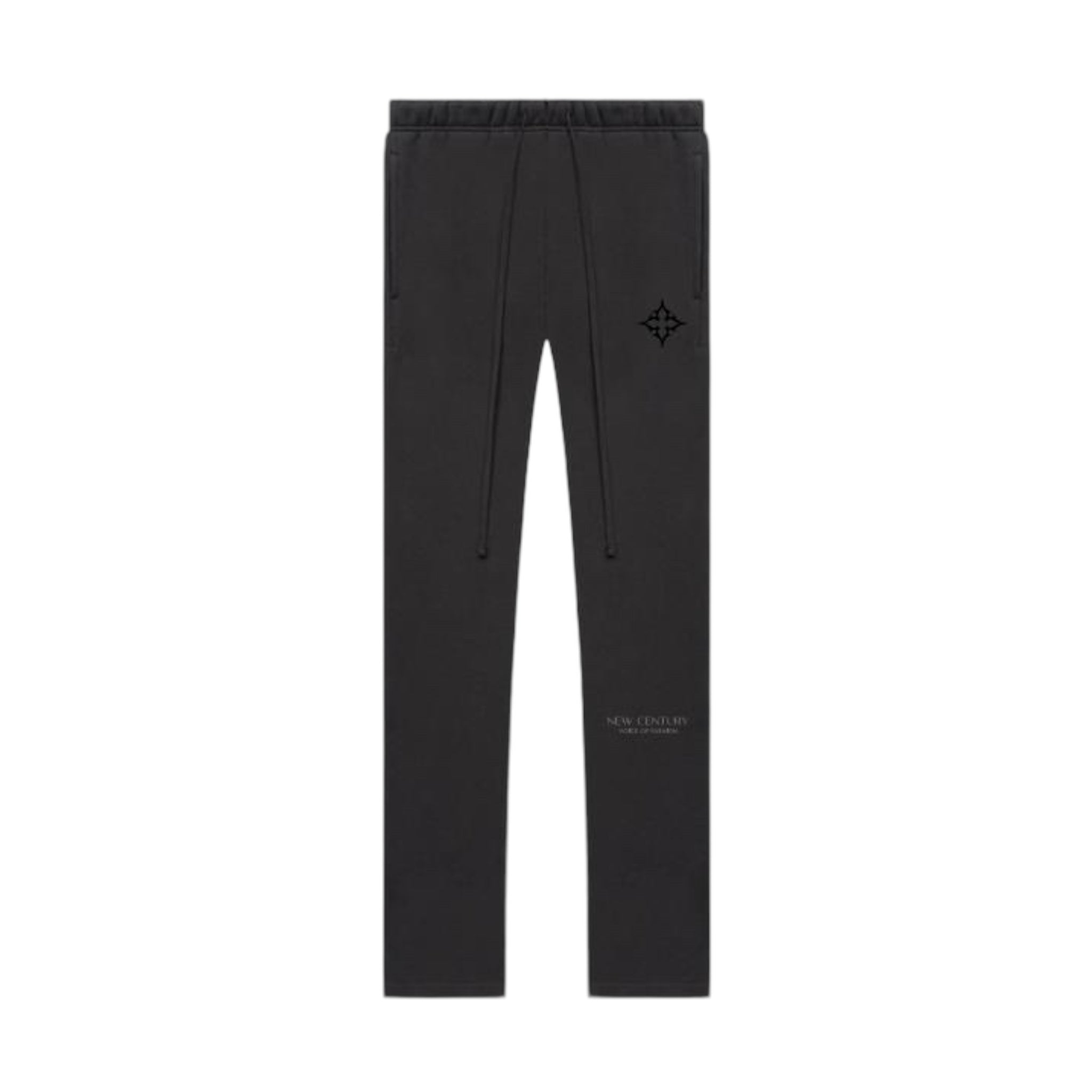 VOF tracksuit bottoms [Black on Black]